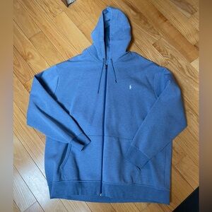 Blue Full Zip POLO Ralph Lauren 4XLT Sweatshirt